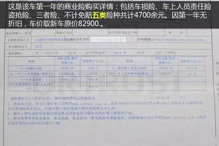 一般汽车保险多少钱