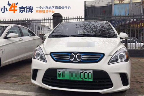 北京汽车指标多少钱