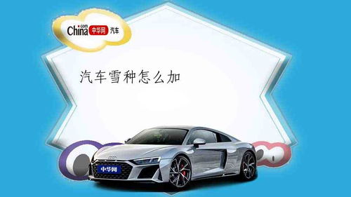 汽车加雪种高压多少