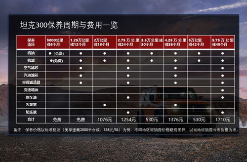 二次保养小汽车多少钱(小汽车二次保养费用详解)
