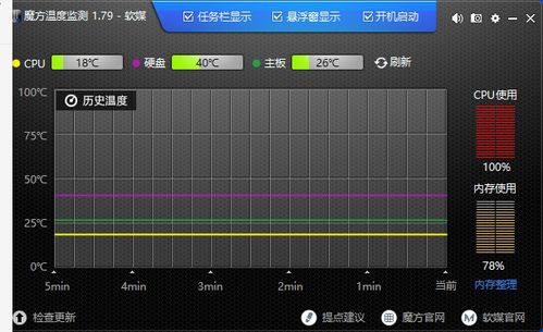 华为电脑cpu温度怎么显示(华为电脑CPU温度显示方法详解)