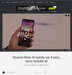 外国怎么评价华为手机